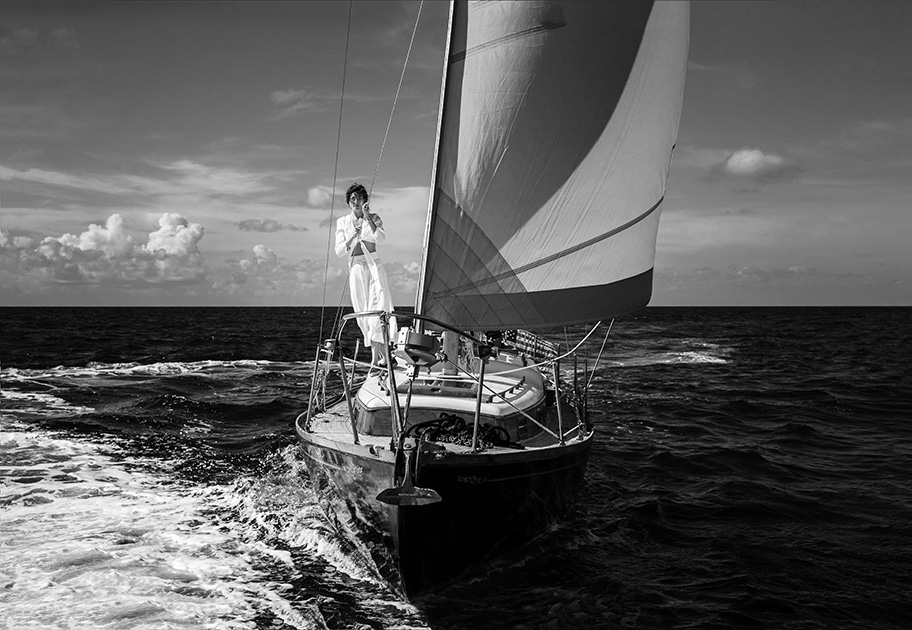 Castries Denim sailing